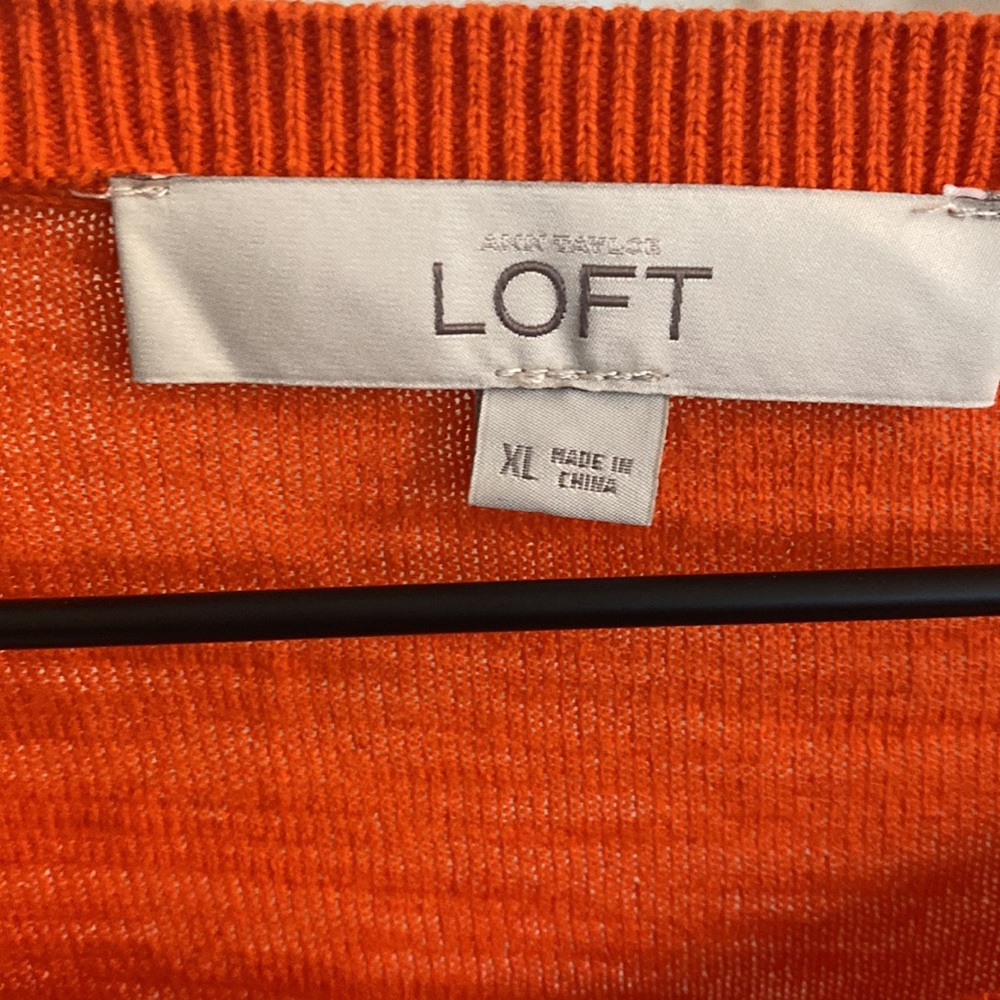 Ann Taylor Loft- cotton cardigan - Picture 2 of 6